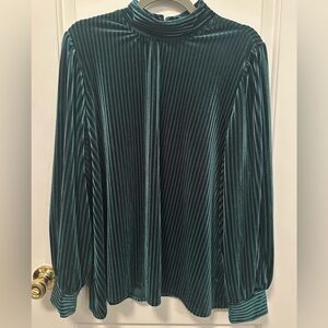 Cable & Gauge Emerald Blouse